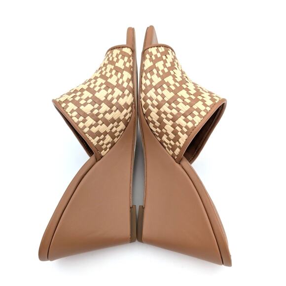 Nordstrom Rack Fatima Wedge Sandal Women's Tan Caramel Size US6M EU37 - Picture 5 of 11